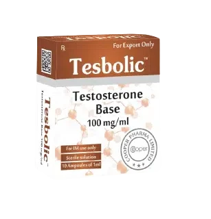 Testosterone Base 100 mg Cooper Pharma